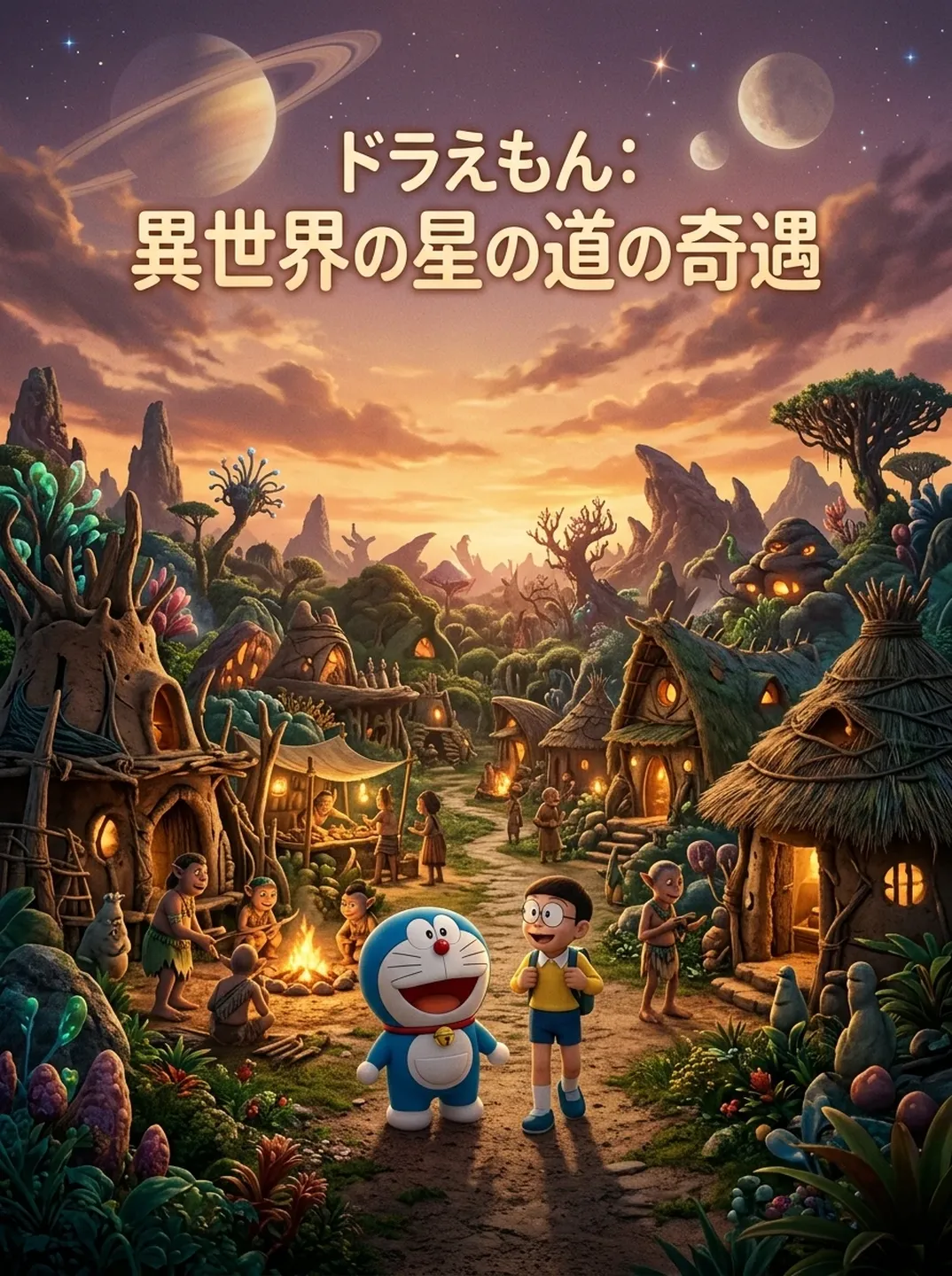ドラえもん:異世界の星の道の奇遇