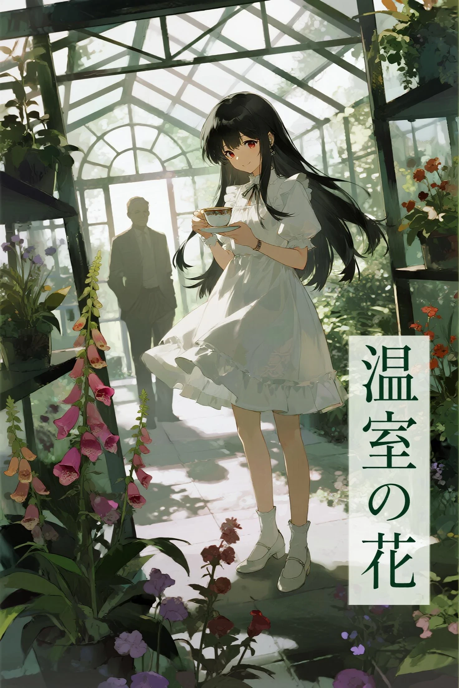 温室の花