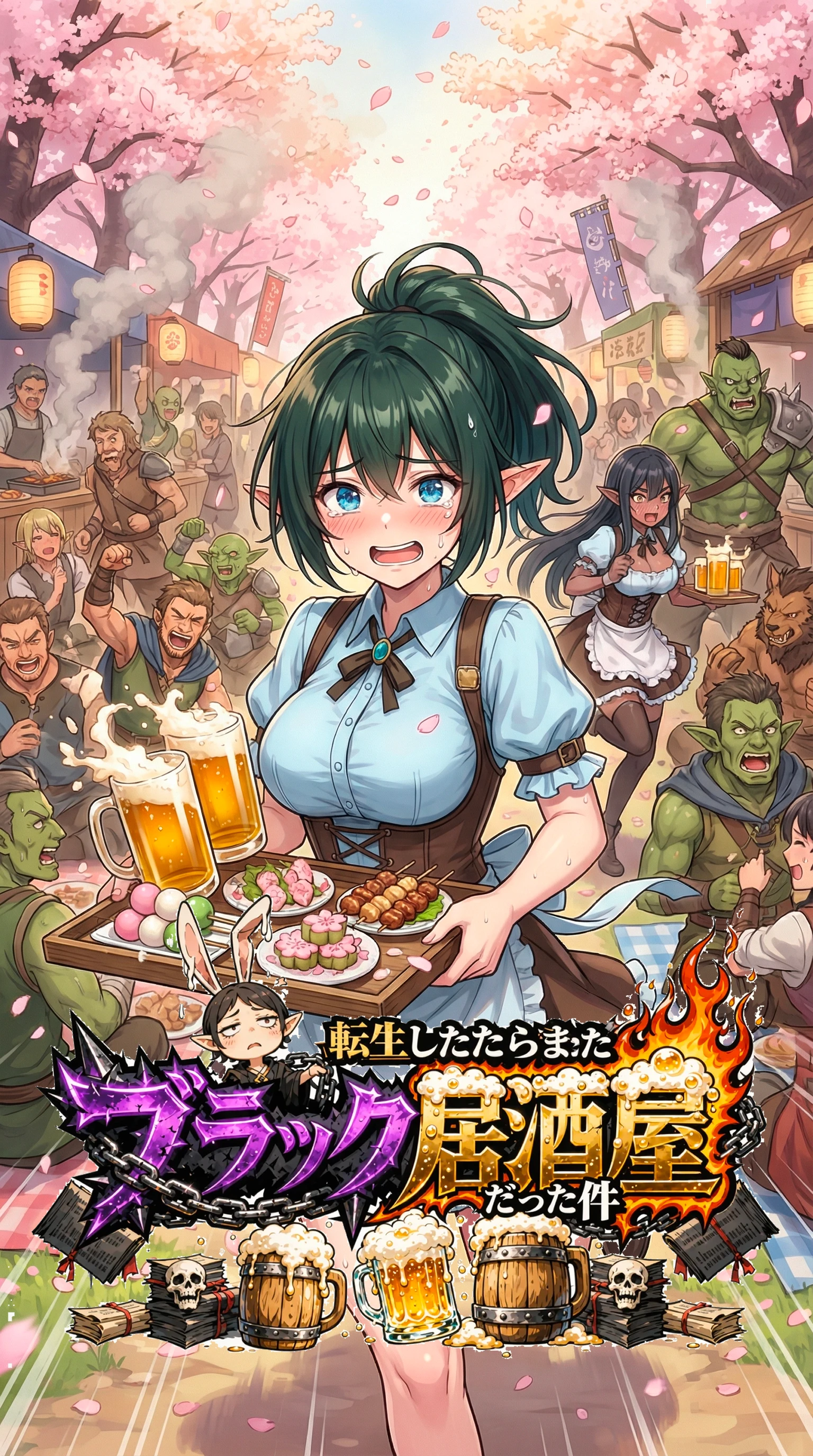 転生したらまたブラック居酒屋だった件〜特別編:激闘!SeaBell桜祭り・ケータリング作戦〜