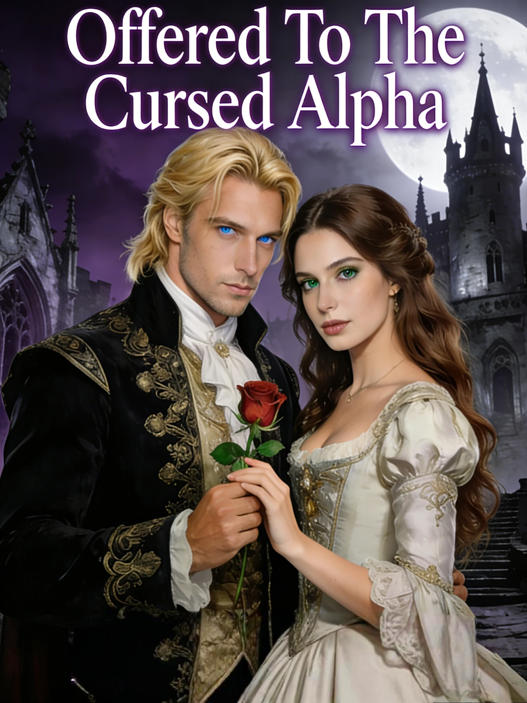 Offered to the Cursed Alpha: The Moon-Born Omega's Secret