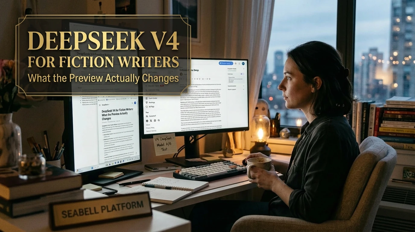 DeepSeek V4 for Fiction Writers: What the Preview Actually Changes