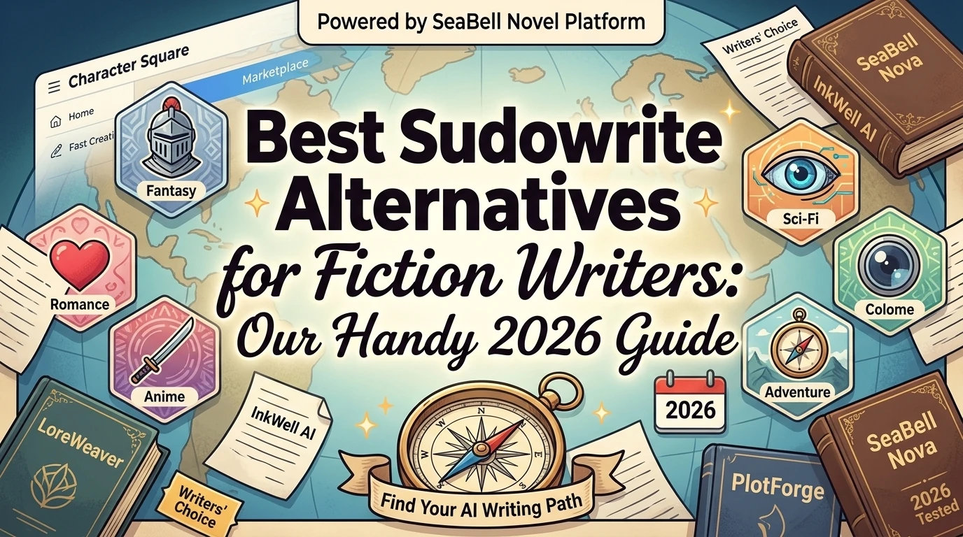 Best Sudowrite Alternatives for Fiction Writers: Our Handy 2026 Guide