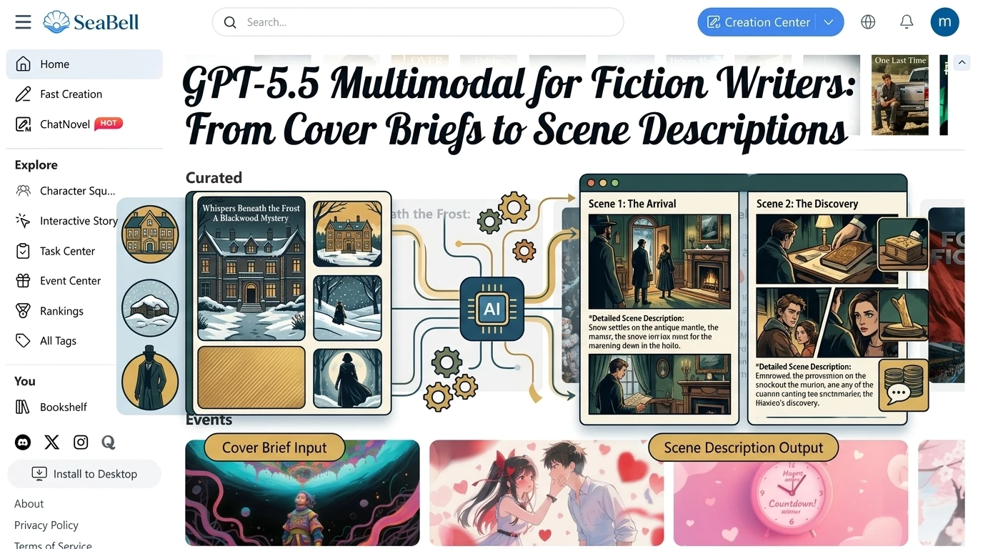 GPT-5.5 Multimodal for Fiction Writers: From Cover Briefs to Scene Descriptions