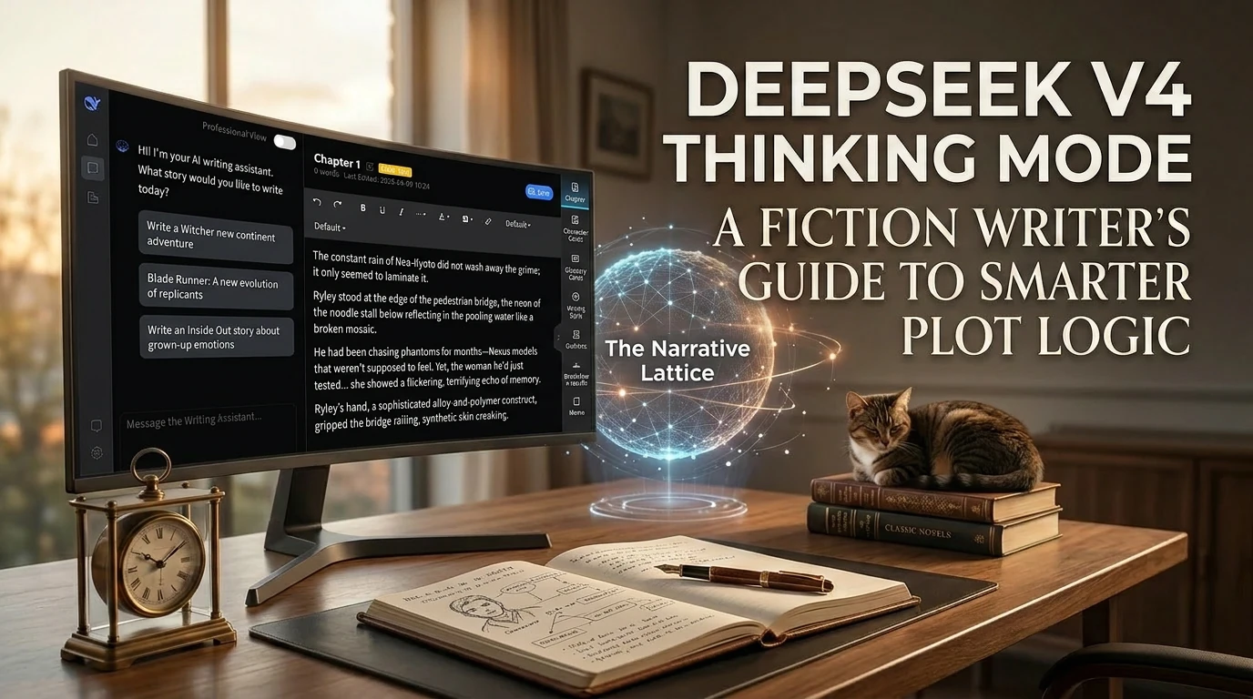DeepSeek V4 Thinking Mode: A Fiction Writer's Guide to Smarter Plot Logic