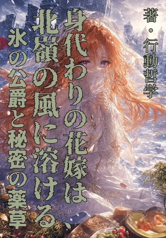 作品タイトル：『身代わりの花嫁は、北嶺の風に溶ける ―氷の公爵と秘密の薬草茶―』