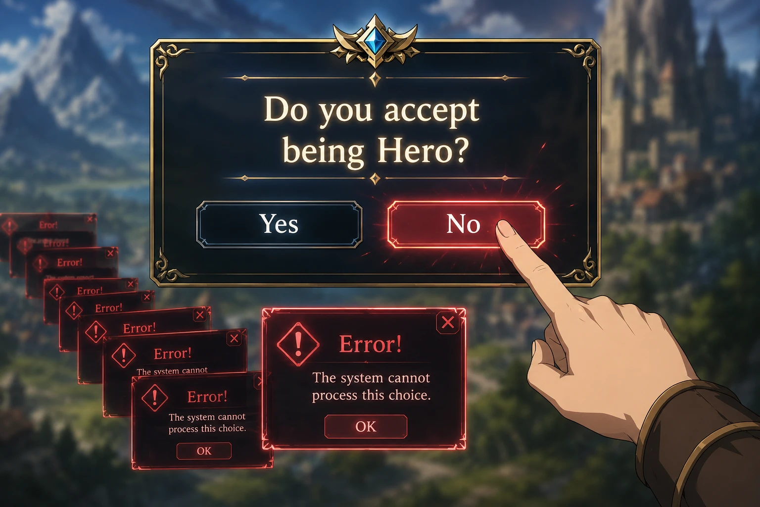 The Apathetic 'Hero'