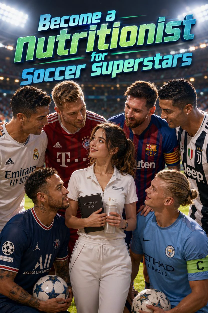Become a nutritionist for soccer superstars