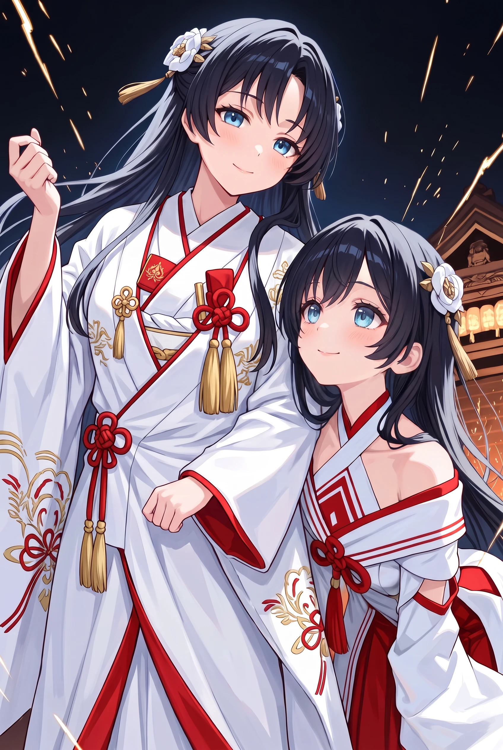 呪いの拳と2人の巫女