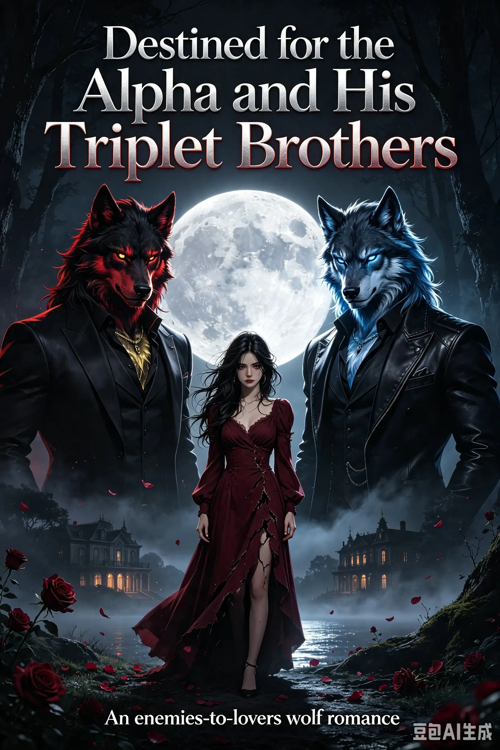 Destined for the Alpha and His Triplet Brothers