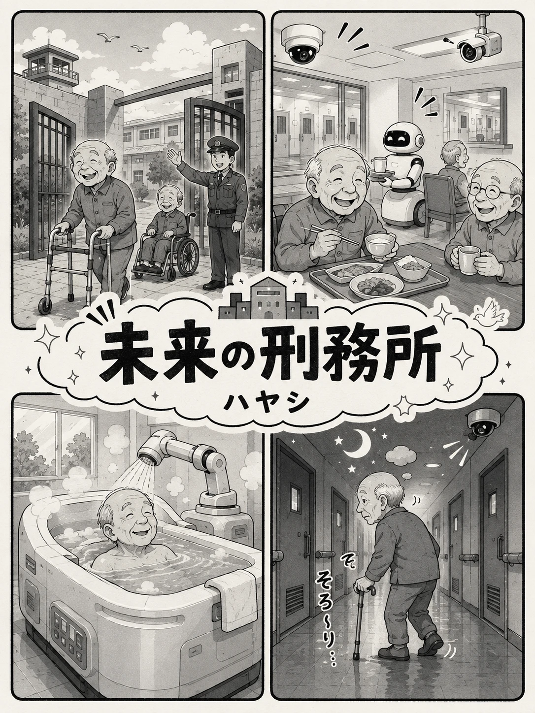 未来の刑務所(ショートショート集)