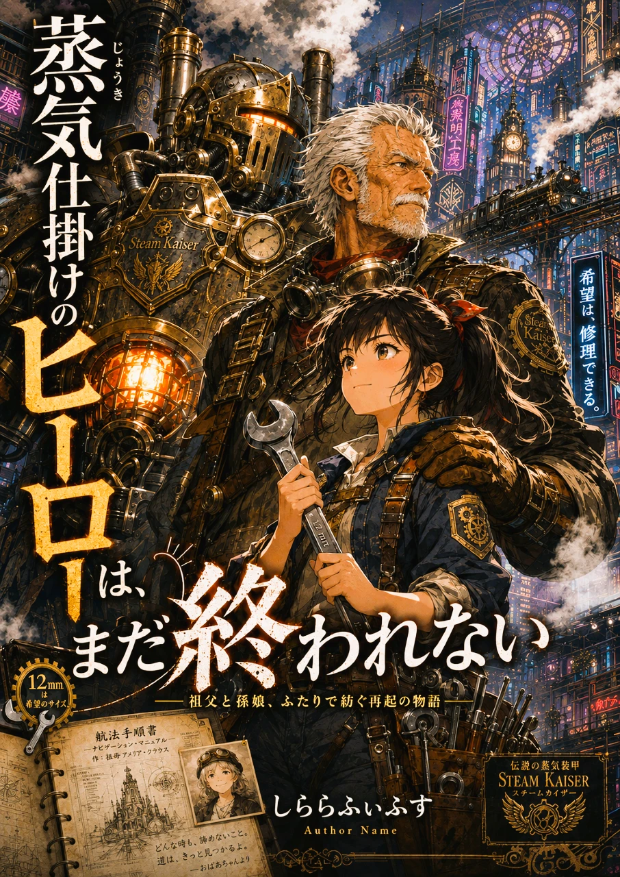 蒸気仕掛けのヒーローは、まだ終われない