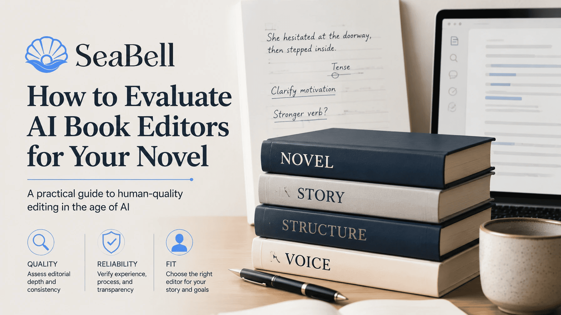 AI Book Editor: What It Can Catch in a Novel | SeaBell