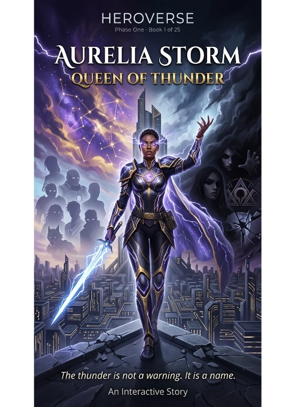 HeroVerse Aurelia Storm : Queen Of Thunder Book 1