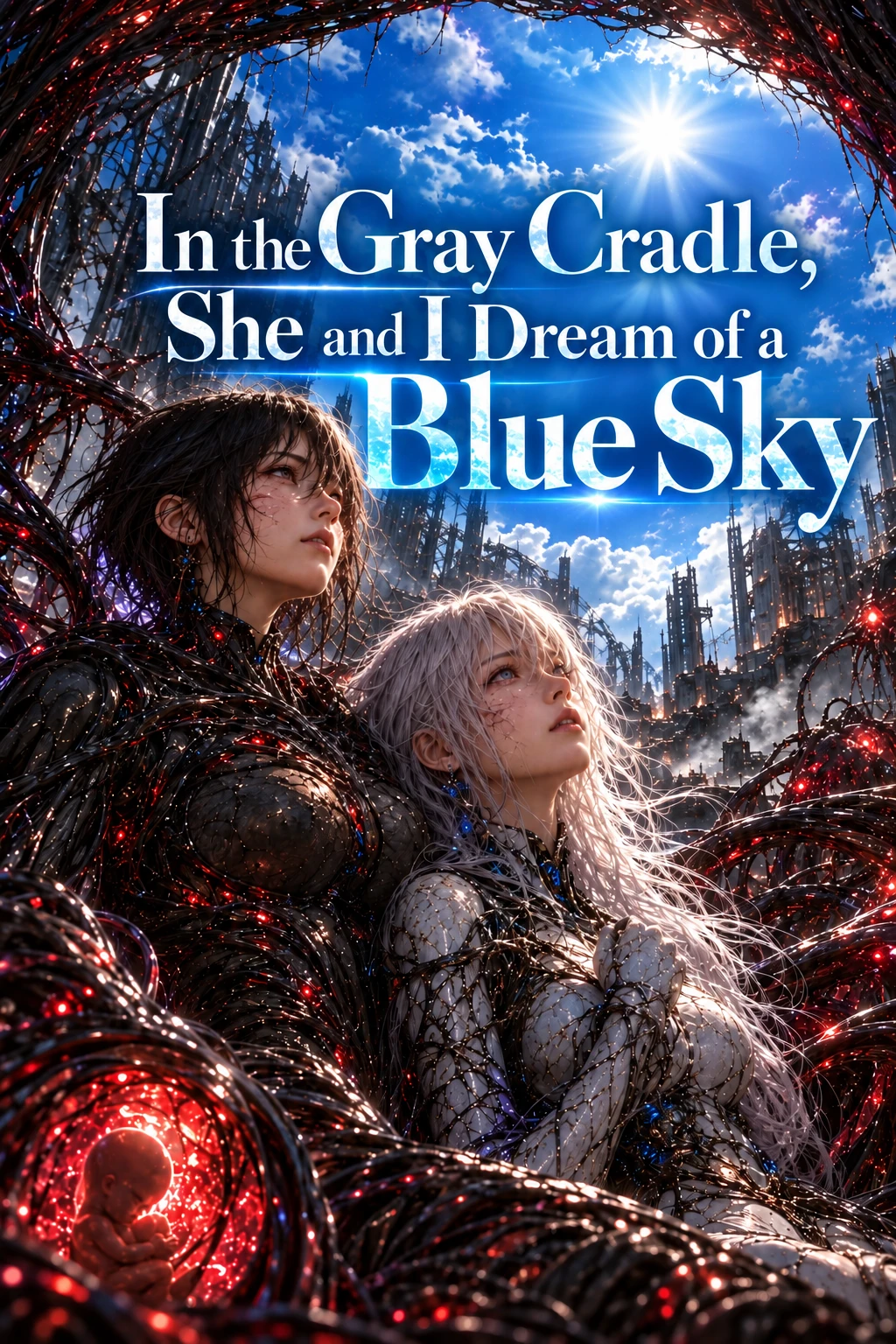 In the Gray Cradle, She and I Dream of a Blue Sky