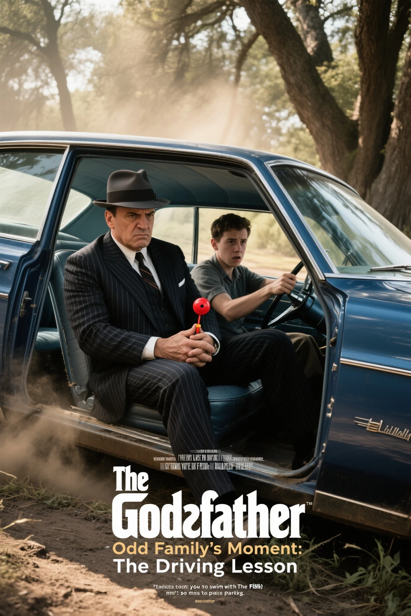 The Godfather Odd Family Moments: The Driving Lesson